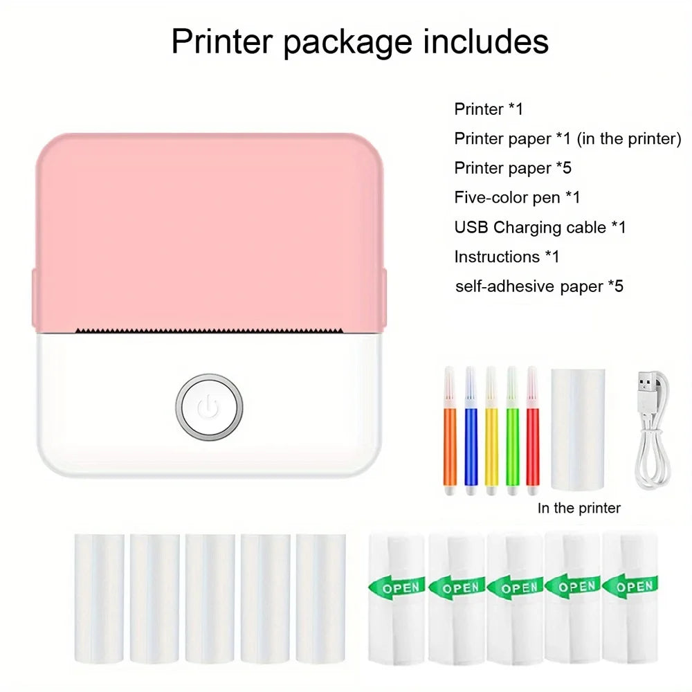 Mini Printer Portable